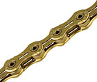 KMC Bicycle Chain X11SL 116L TI-N Gold Coated